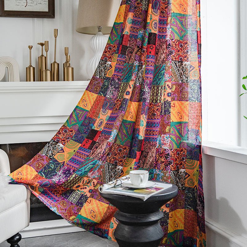 Picturesque Cottage Curtain
