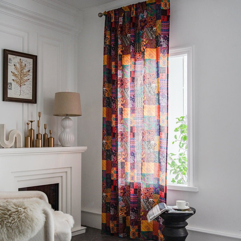Picturesque Cottage Curtain