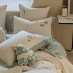 Pine And Petal Flowers Bedding Set