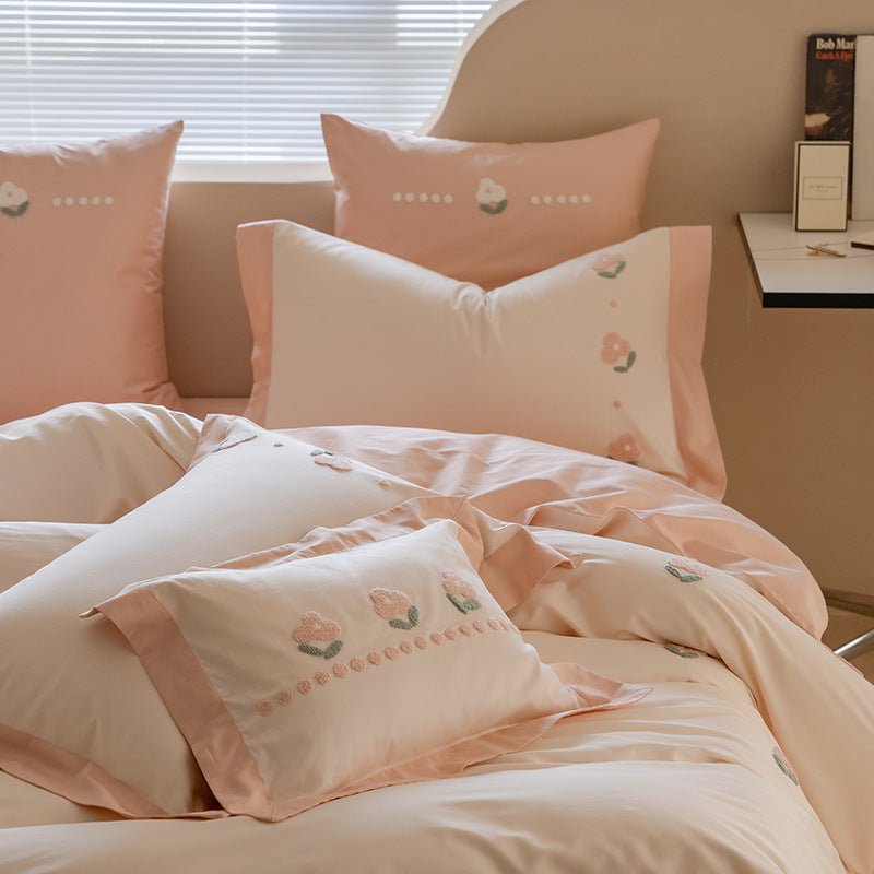 Pine And Petal Flowers Bedding Set