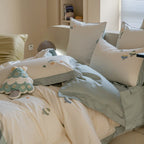 Pine And Petal Flowers Bedding Set