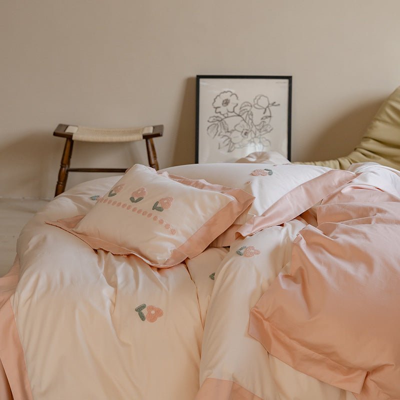 Pine And Petal Flowers Bedding Set
