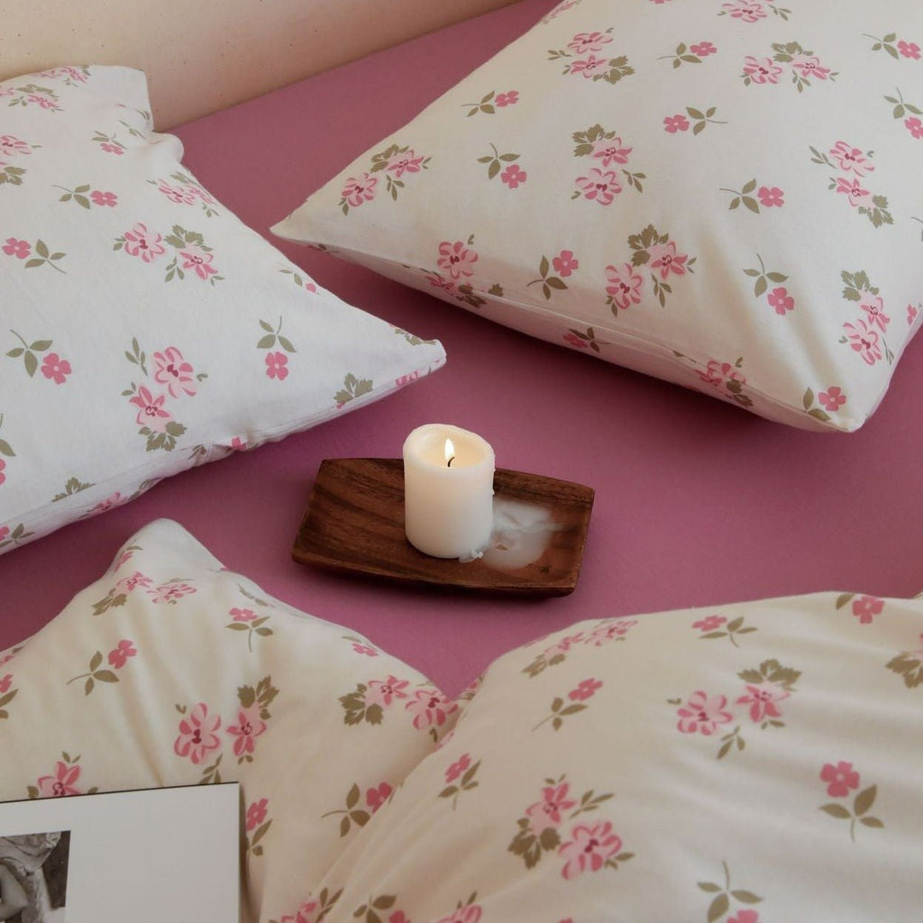 Pink Garden Bedding Set