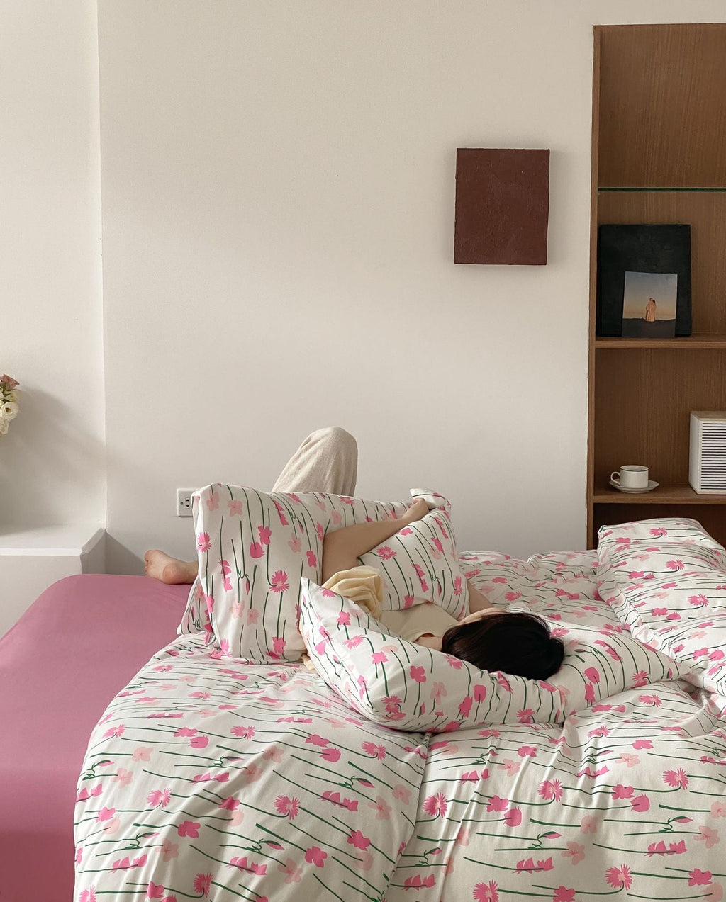 Pink Poppy Bedding Set - FINAN SALE