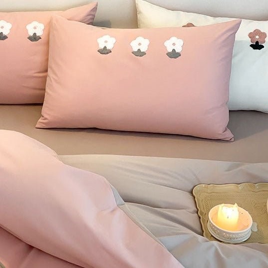 Pink Posey Bedding Set