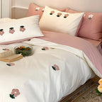 Pink Posey Bedding Set