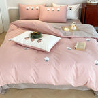 Pink Posey Bedding Set