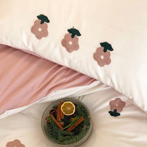 Pink Posey Bedding Set