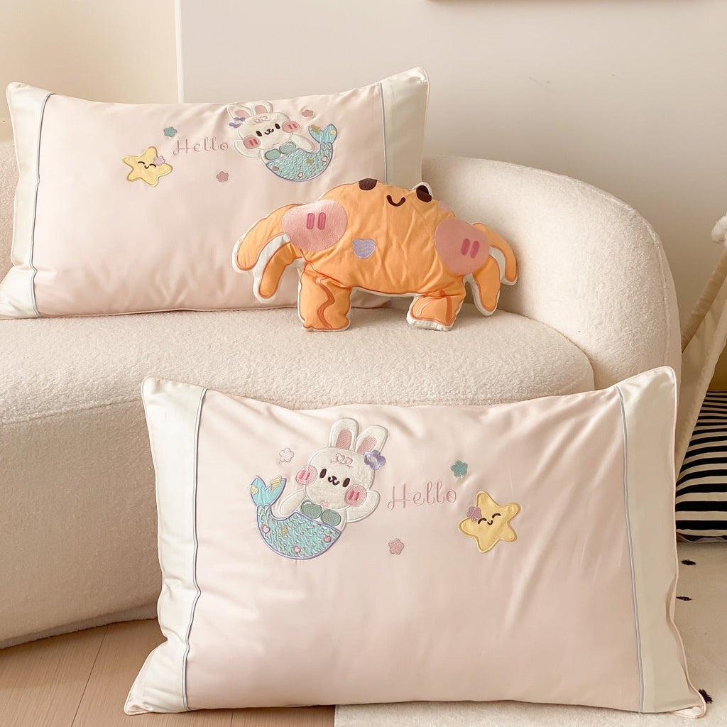 Pink Seabed Fantasy Bedding Set
