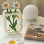Plaid Wavy Acrylic Vase