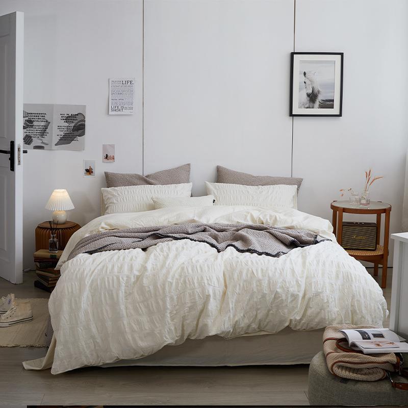 Plush Puff Bedding Set
