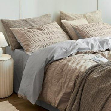 Plush Puff Bedding Set