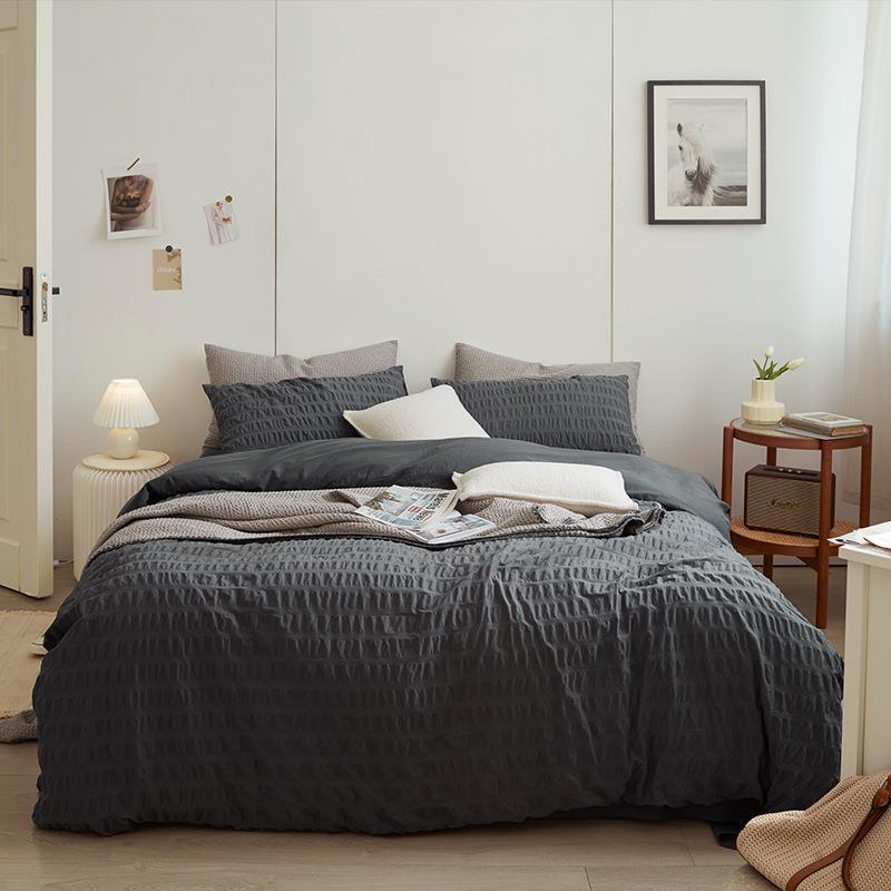 Plush Puff Bedding Set