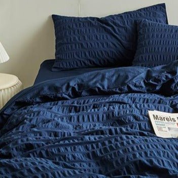 Plush Puff Bedding Set