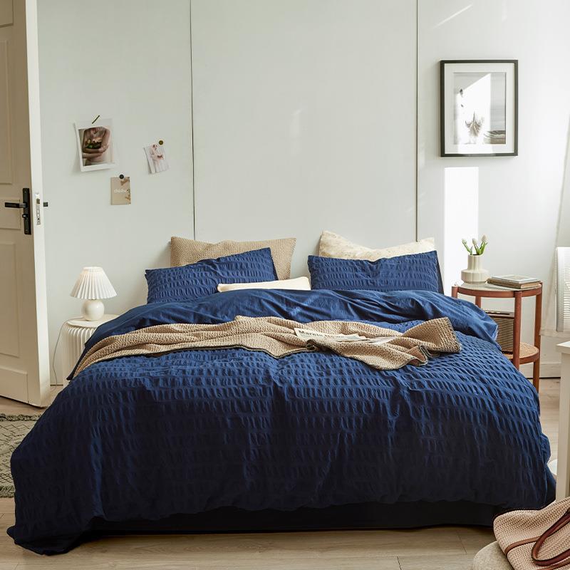 Plush Puff Bedding Set