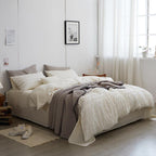 Plush Puff Bedding Set
