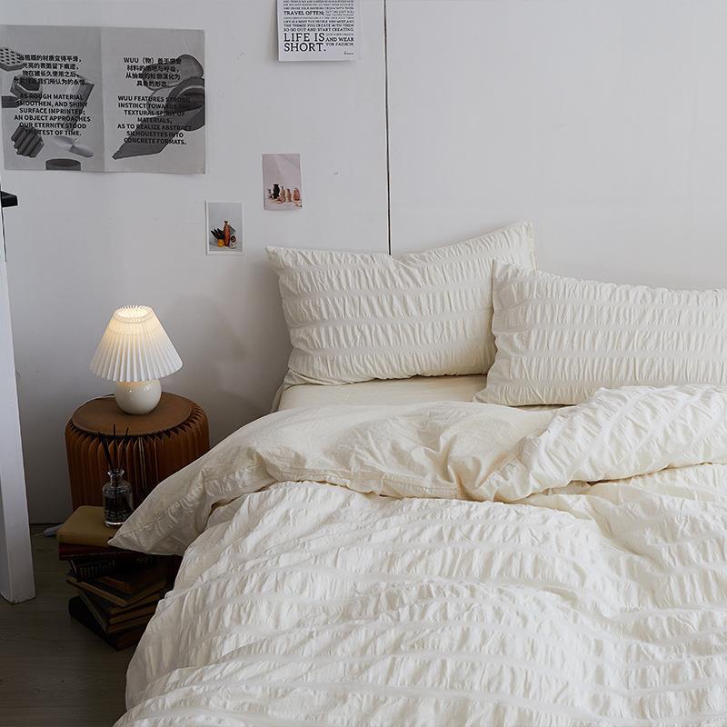 Plush Puff Bedding Set