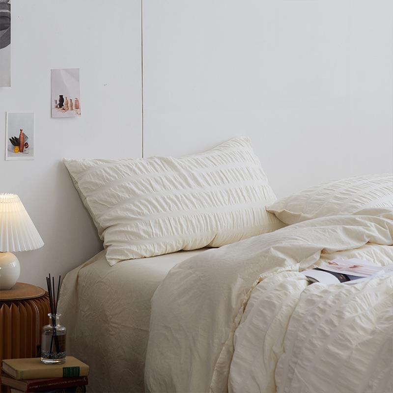 Plush Puff Bedding Set