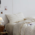 Plush Puff Bedding Set