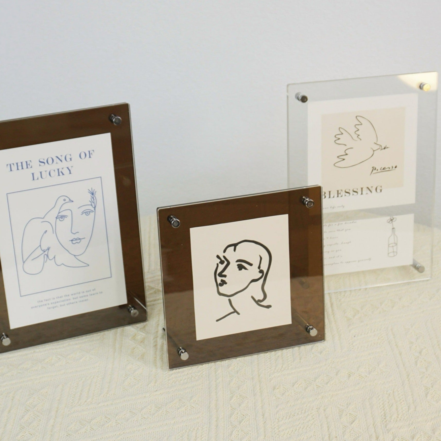 Precious Memories Acrylic Photo Frame Collection