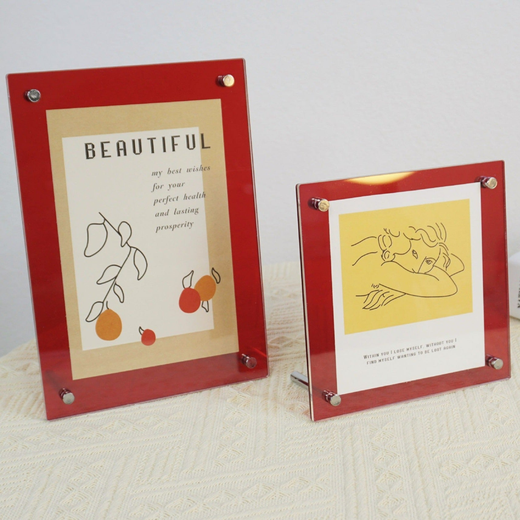 Precious Memories Acrylic Photo Frame Collection