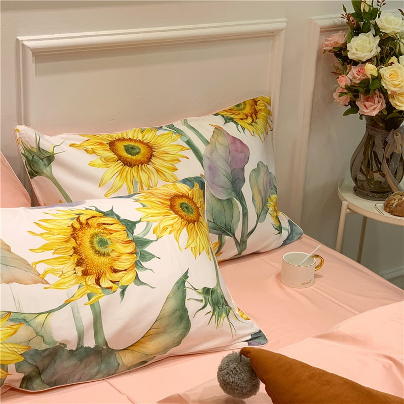 Helios Botanical Ultra Soft Egyptian Cotton Bedding Set