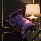 Sabina Luxury Embroidered Egyptian Cotton Satin Bedding Set
