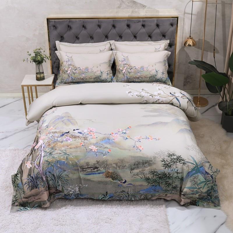 Lucia Scenic Ultra Soft Egyptian Cotton Bedding Set