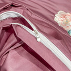 Domitia Berry Embroidery Egyptian Cotton Bedding Set