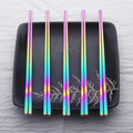 Irised Rainbow Chopsticks Stainless Steel Cutlery Set