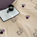 Purple Kitty Dreams Bedding Set