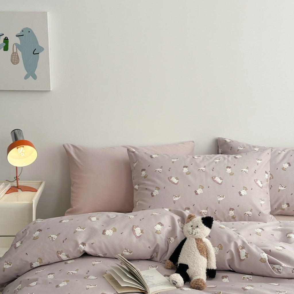 Purr-fect Cat Dreams Bedding Set