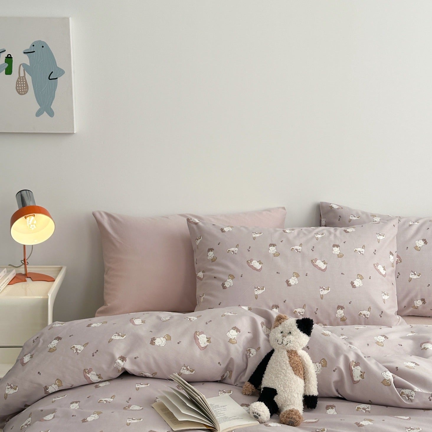 Purr-fect Cat Dreams Bedding Set