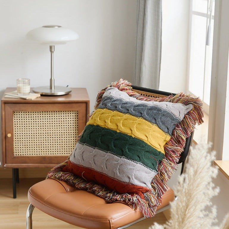 Radiance Cable Knit Cushion