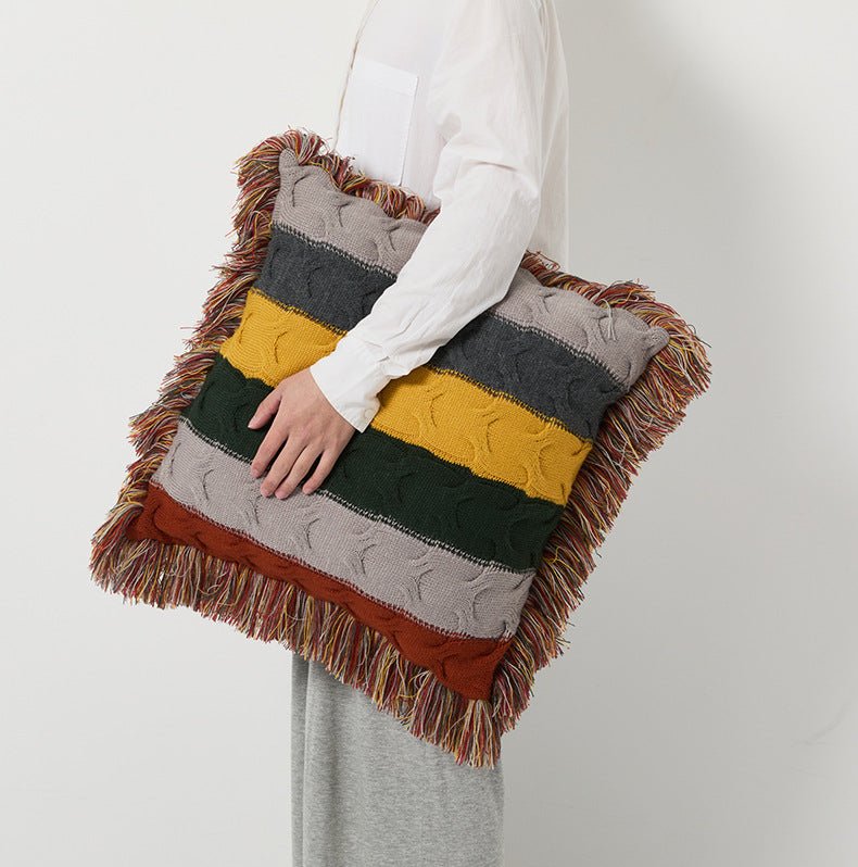 Radiance Cable Knit Cushion