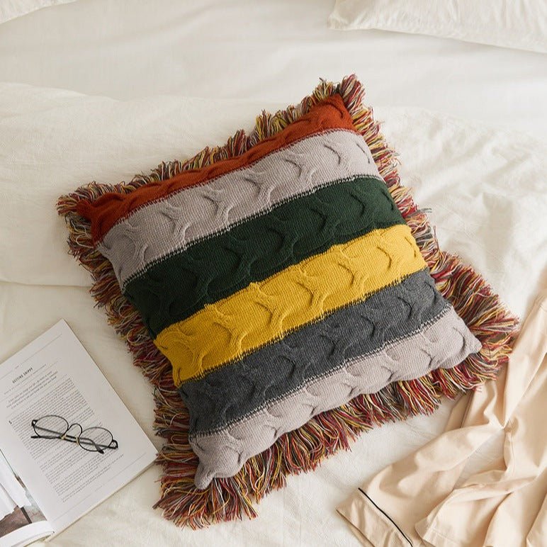 Radiance Cable Knit Cushion