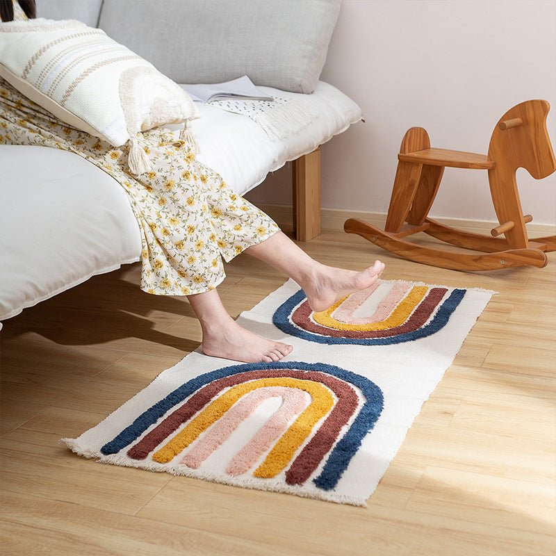 Rainbow Tufted Rug