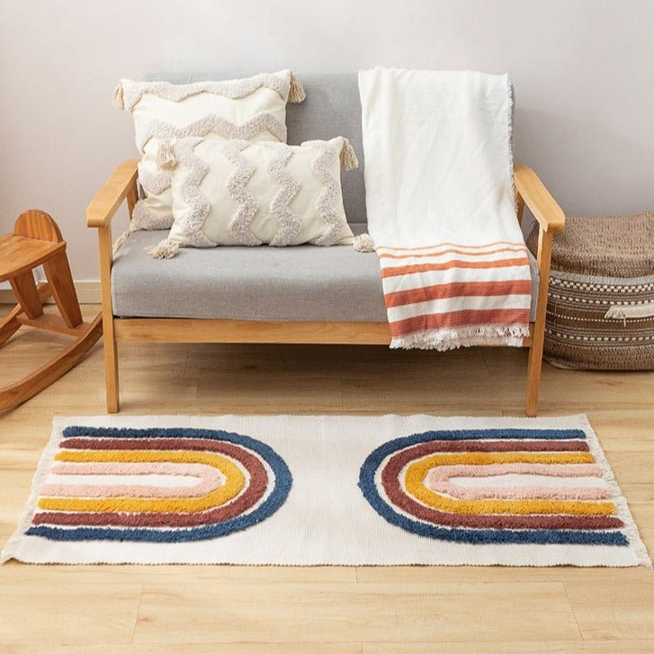 Rainbow Tufted Rug