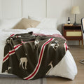 Reindeer Stripe Blanket