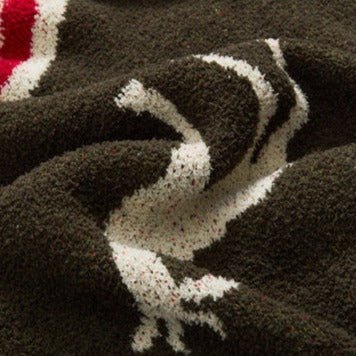 Reindeer Stripe Blanket