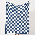 Retro Checkerboard Plus Soft Blanket - FINAL SALE