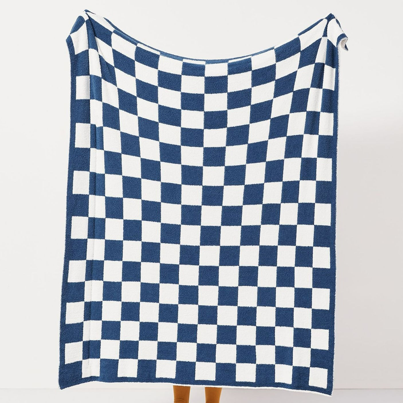 Retro Checkerboard Plus Soft Blanket - FINAL SALE