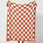 Retro Checkerboard Plus Soft Blanket