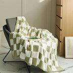 Retro Checkerboard Plus Soft Blanket