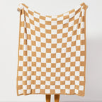 Retro Checkerboard Plus Soft Blanket