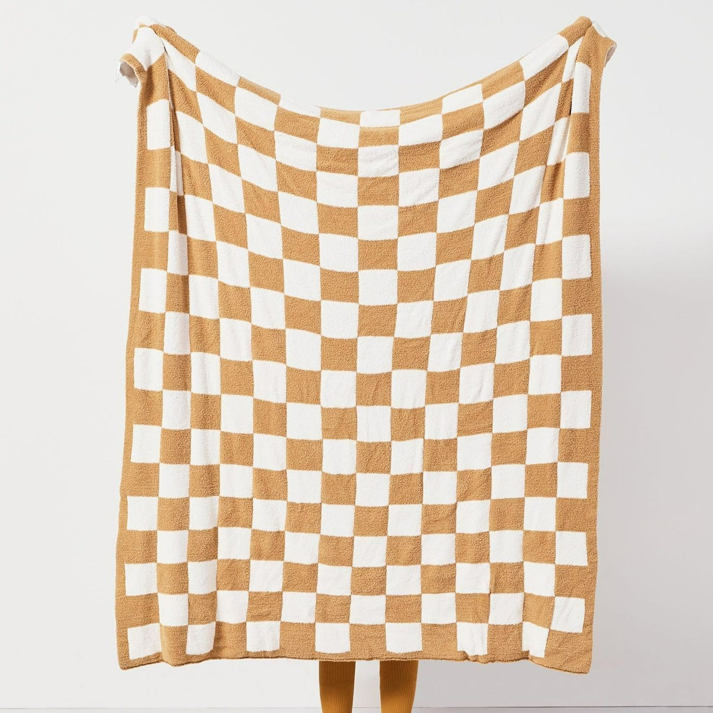 Retro Checkerboard Plus Soft Blanket