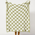 Retro Checkerboard Plus Soft Blanket