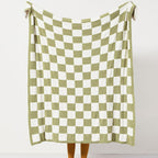 Retro Checkerboard Plus Soft Blanket