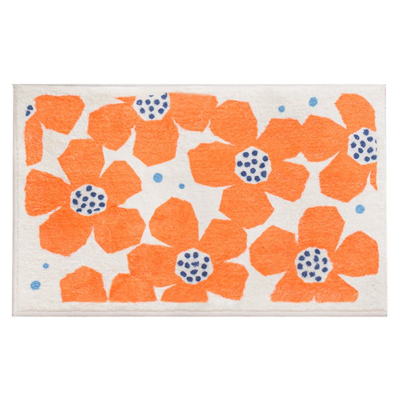 Retro Daisy Bath Mat