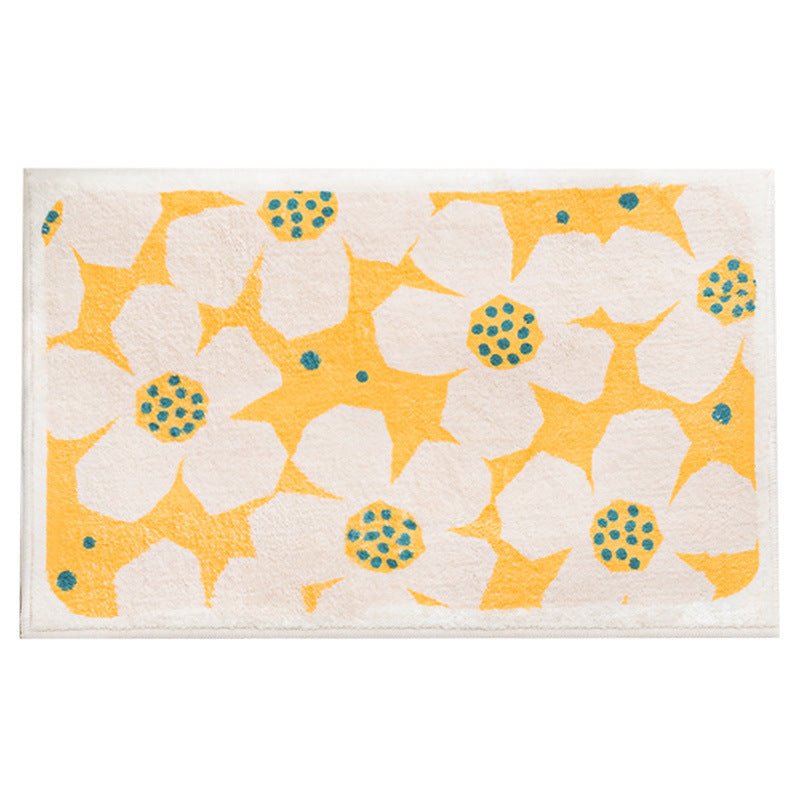 Retro Daisy Bath Mat